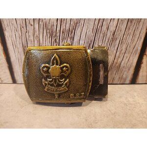 Vintage 1970's~Boy Scouts Of Japan~B.S.J.~Belt Buckle~Refurbished